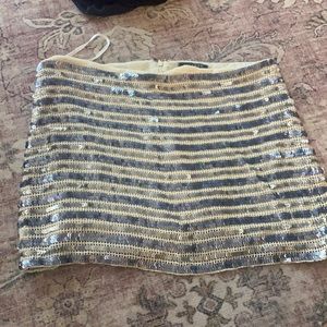 Gryphon sequin skirt